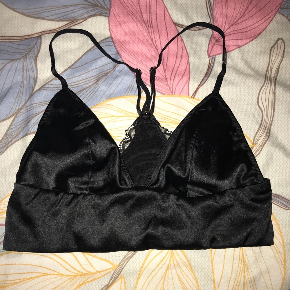 Victoria’s Secret Satin Longline Bralette